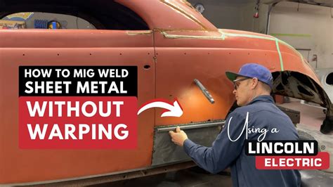 weld sheet metal without warping